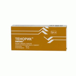 Тенорик таб. 100мг+25мг №28