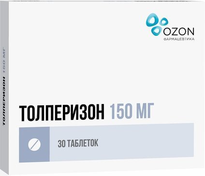 Толперизон таб. п/о 150мг №30