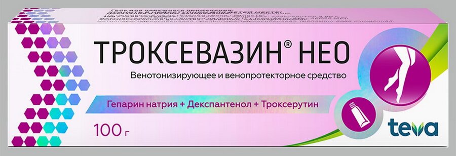 Троксевазин Нео гель 100г